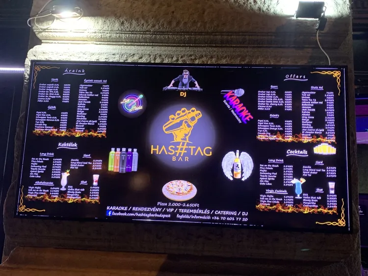 Hashtag Karaoke munkahelyi fotója - Pultos állás Budapest (Kép 2)