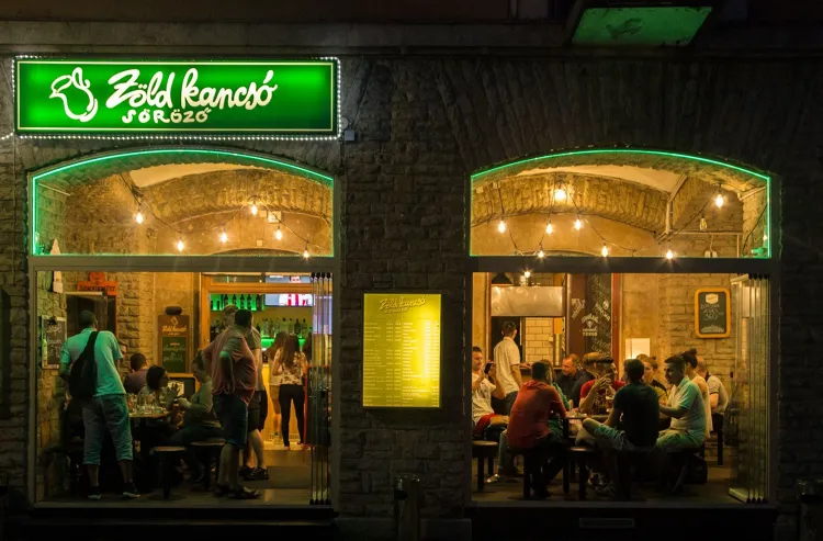 Zöld kancsó munkahelyi fotója - Poharas állás Budapest (Kép 1)