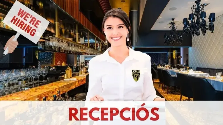 Recepció állás Budapest - Prime Steak & Wine