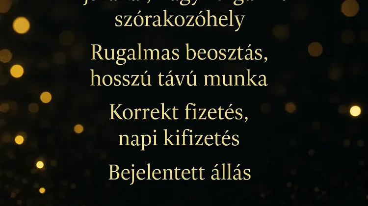 Üzletvezető állás Budapest - Club Candy