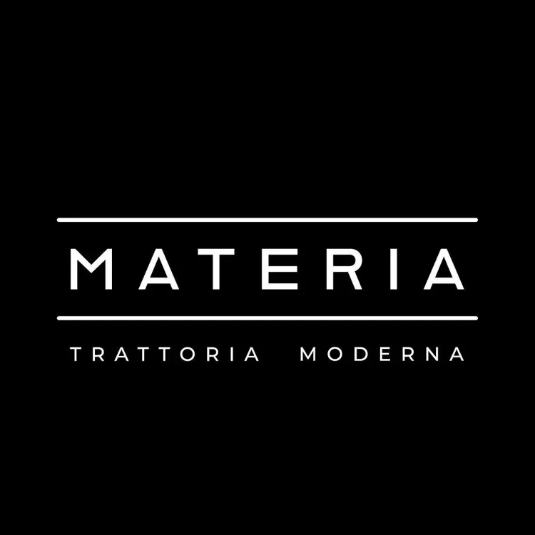 Materia étterem logója