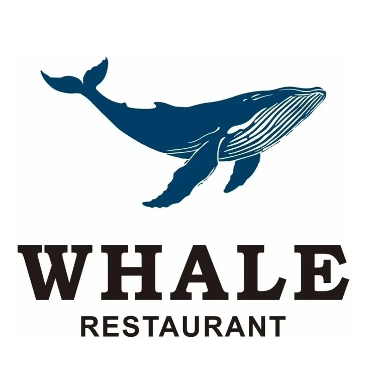 Whale restaurant logója