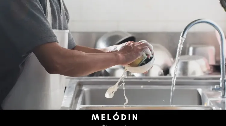 Fekete mosogató állás Budapest V - Melódin éttermek