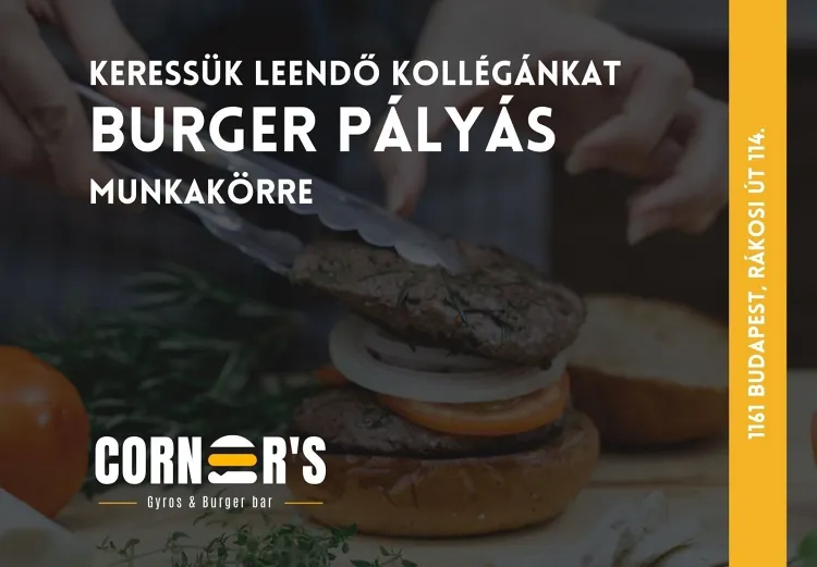 Corner's Éttermek munkahelyi fotója - Szakács állás Budapest (Kép 2)