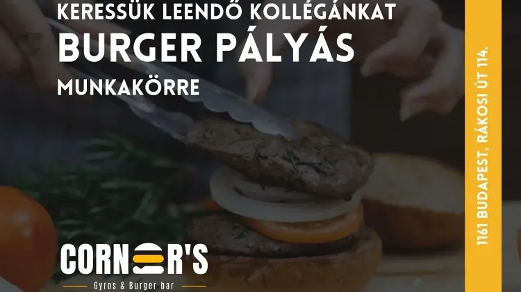 Szakács állás Budapest - Corner's Éttermek