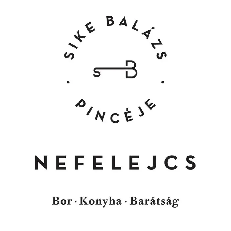 Nefelejcs BorBisztró logója