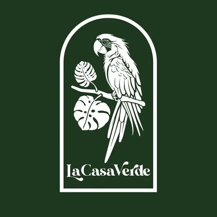 La Casa Verde kávézó logója