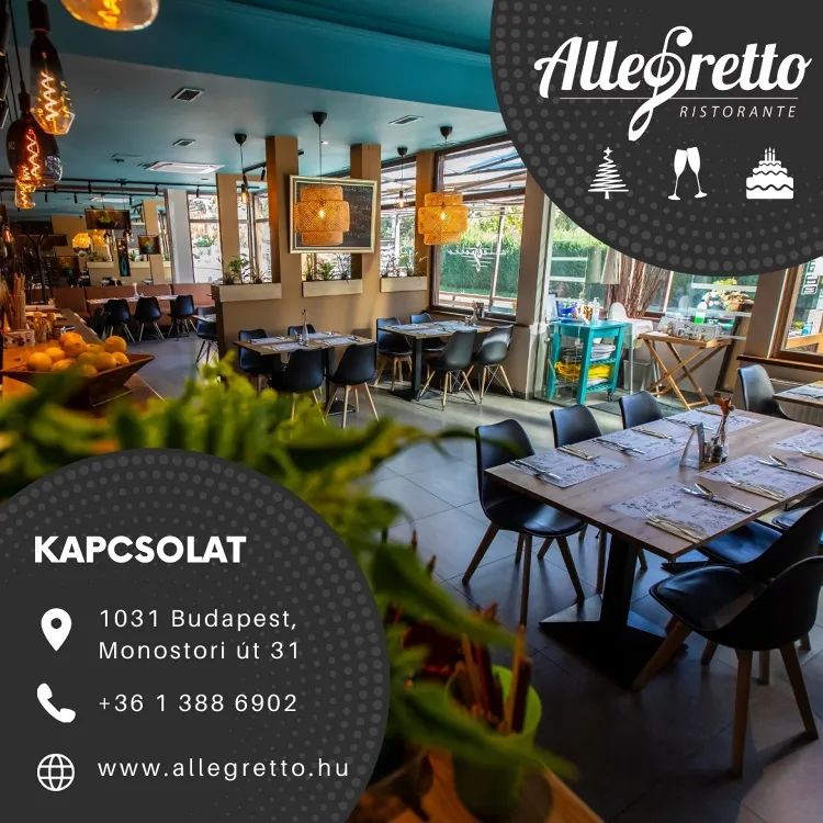 Allegretto étterem munkahelyi fotója - Felszolgáló Pincér állás Budapest (Kép 1)