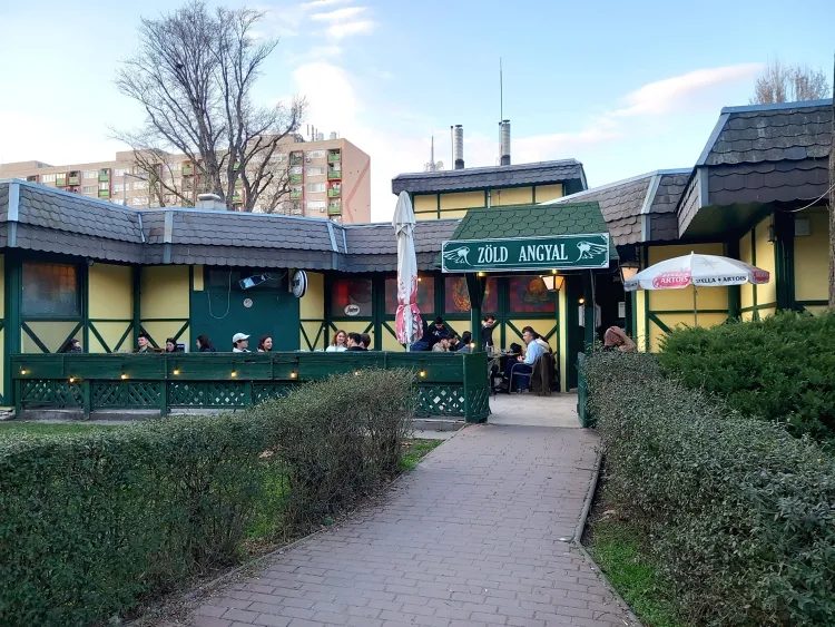 Zöld Angyal vendéglő munkahelyi fotója - Fizettető pincér állás Budapest (Kép 2)