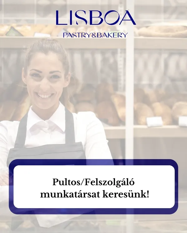Lisboa Pékség munkahelyi fotója - Pultos állás Budapest (Kép 1)