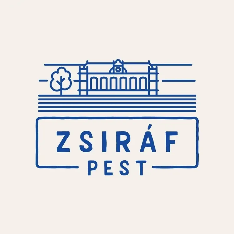 Zsiráf Pest logója