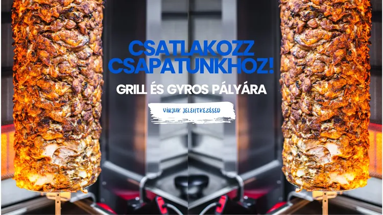 Szakács állás Balatonfüred - YiaYia Greek Streetfood