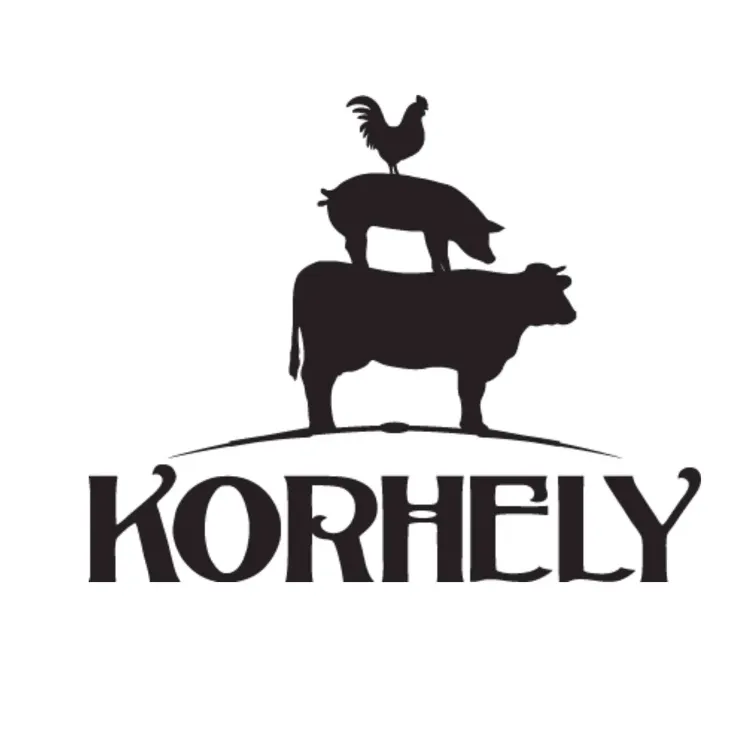 Korhely étterem logója