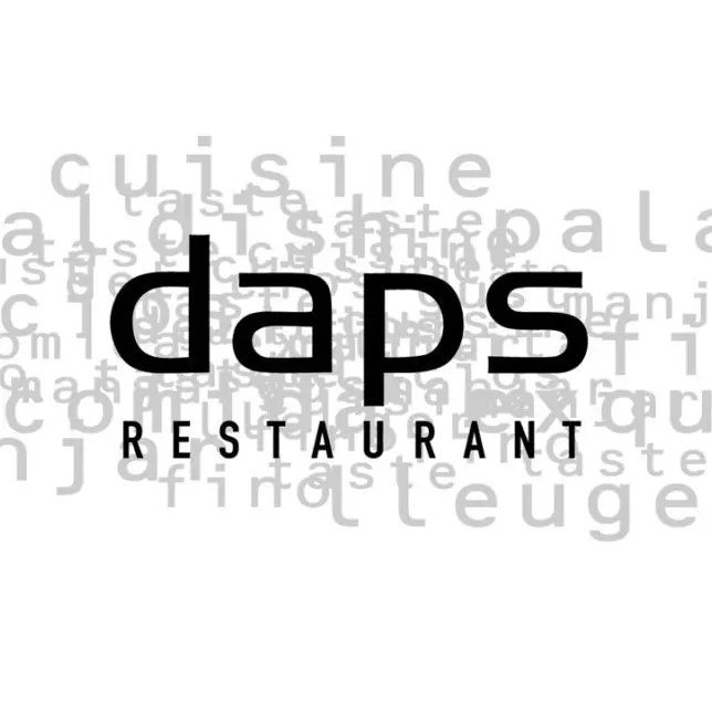 Daps étterem logója
