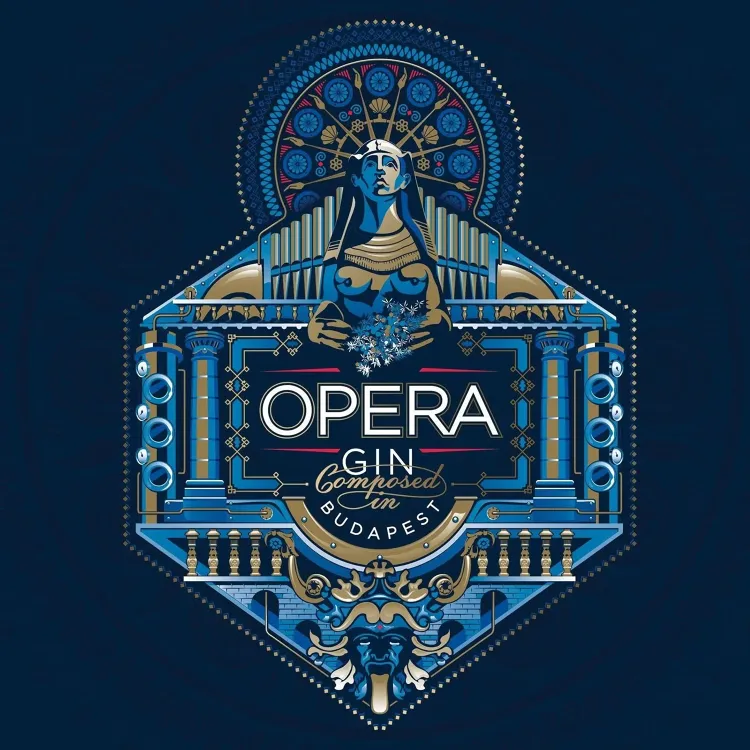 Opera Gin Budapest logója
