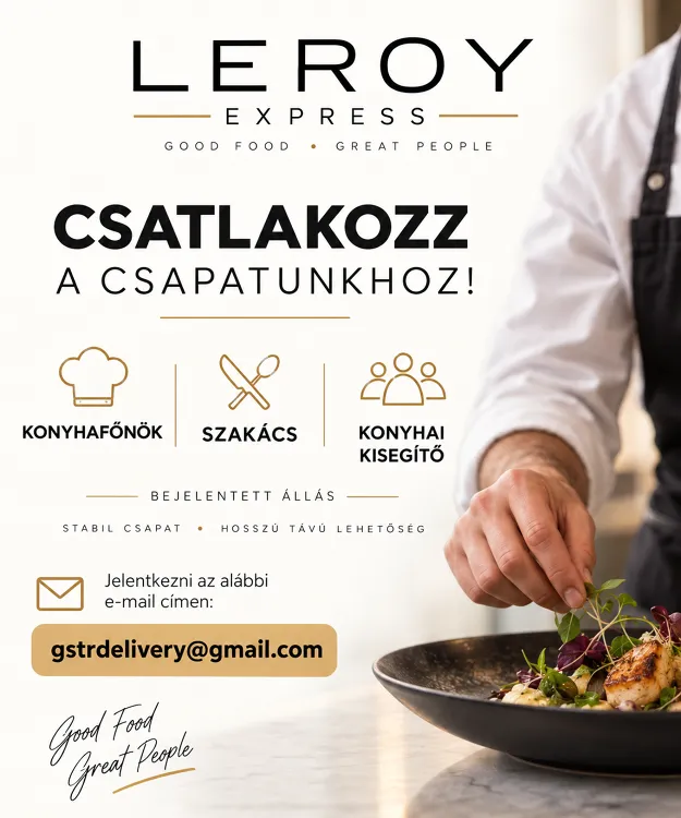 Leroy Express munkahelyi fotója - Szakács állás Budapest (Kép 1)